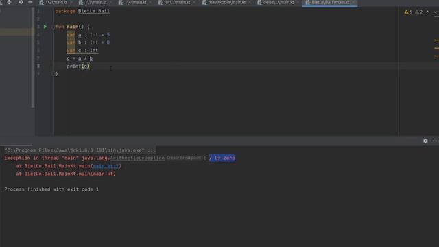 Tự học lập trình kotlin #8: Exception смотреть онлайн