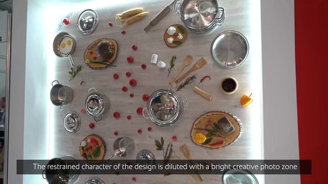 Creative exhibition stand at the exhibition HouseHoldExpo 2020 in Moscow, Russia смотреть онлайн