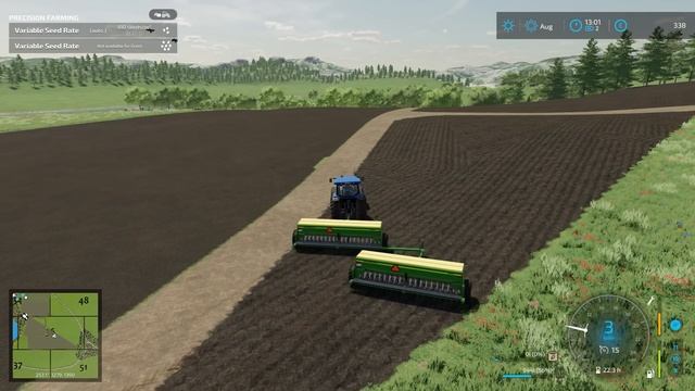 DESIGNING THE NEW FIELDS FROM SCRATCH | Survival Challenge | Farming Simulator 22 - EP 43 смотреть онлайн