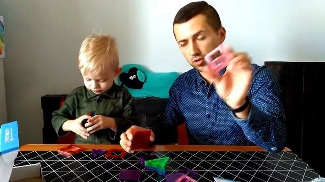 Магнитный конструктор РАСПАКОВКА смотреть онлайн