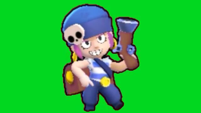 FOND VERT PENNY | Green screen | Pantalla Verde | Зеленый фон | BrawlStars смотреть онлайн