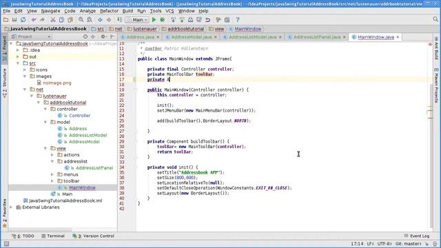 Java Swing Tutorial Adressbuch - Teil 7 JList und ListModel смотреть онлайн
