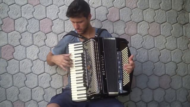 La Valse d'Amelie no acordeon - Yann Tiersen - DOUGLAS BORSATTI смотреть онлайн