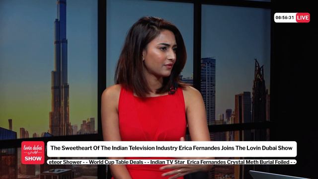 The Sweetheart Of The Indian Television Industry Erica Fernandes Joins The Lovin Dubai Show смотреть онлайн