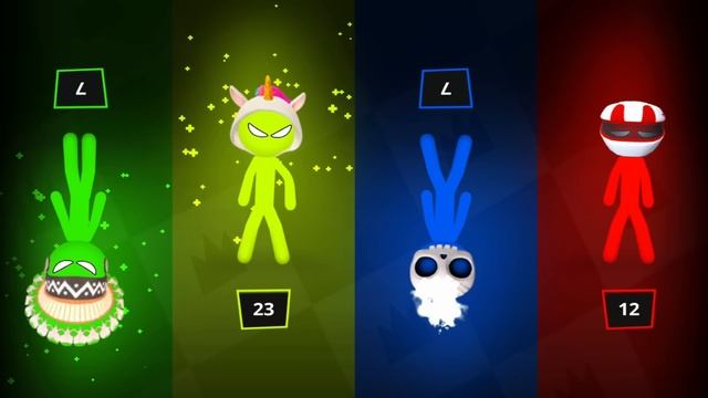 The Stickman All Skins Mini Games - Stickman Party 1 2 3 4 Player Gameplay ? BEST Android GAMES