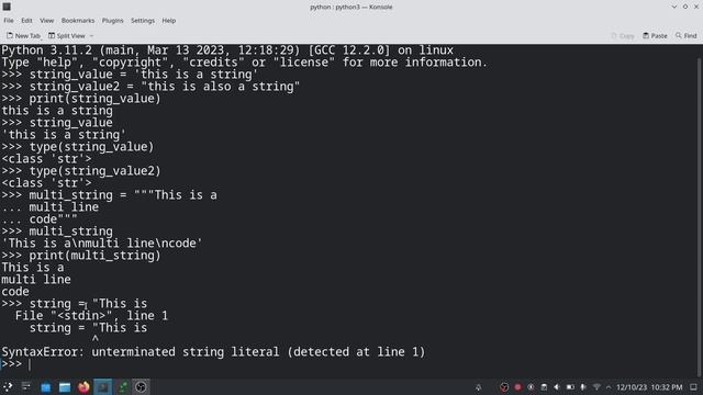 String in Python | Python tutorial | Part 5 смотреть онлайн