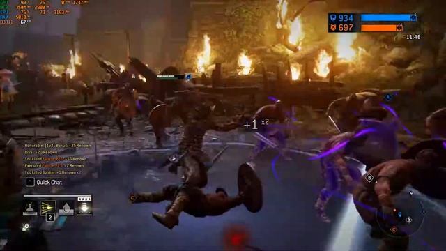 For Honor: Orochi Gameplay - GTX 1050Ti / i5-2400 / 6GB RAM [BENCHMARK TEST 2018] 1080p смотреть онлайн