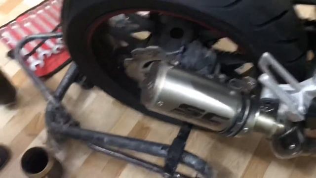 Honda CBR 500r test các loại pô. смотреть онлайн