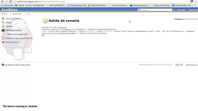 Selendroid + Python + Jenkins смотреть онлайн
