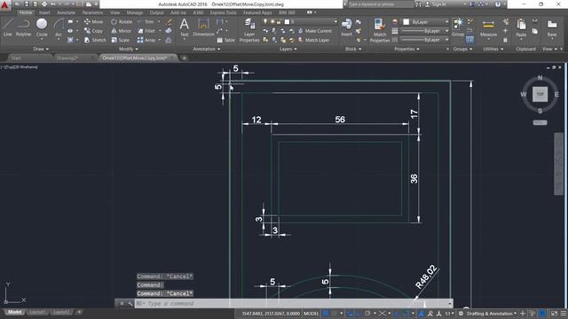 Autocad 7 (Explode, Join, Move, Copy) смотреть онлайн