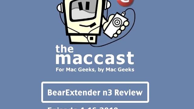 BearExtender n3 Review Long Range Mac USB Wifi Adapter on MacCast Podcast Episode 4-16-2010 смотреть онлайн