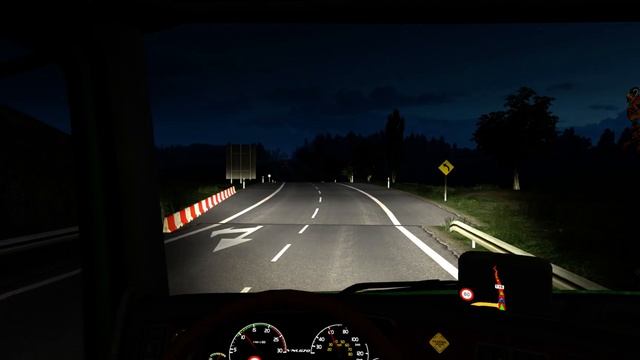 Euro Truck Simulator 2 EAA Map Normal Vacaria to Cacador смотреть онлайн