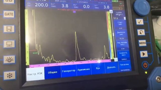 TWN vs Kropus UT probes on Alfascan 1 flaw detector смотреть онлайн