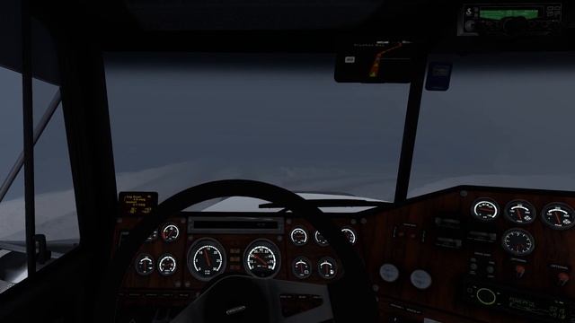 Driving through a SNOWSTORM in Alaska - Ice Road Trucking смотреть онлайн