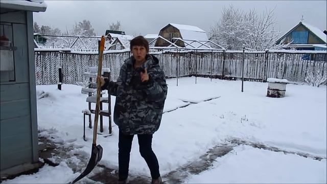 Дачные дела/много снега в апреле/фыркающие гости в ночи. смотреть онлайн