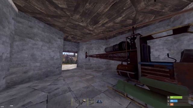 Гараж для Attack Helicopter Rust