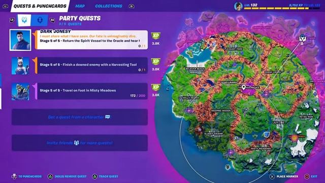 Return the Spirit Vessel to the Oracle and Hear his Vision - Fortnite смотреть онлайн