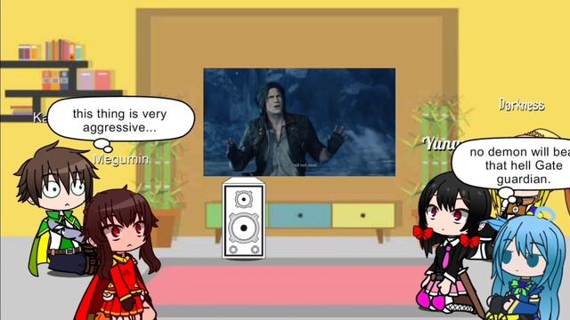 Konosuba React to Dante DEVIL MAY CRY 5 смотреть онлайн