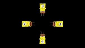 Spongebob Dance 3D Holograma