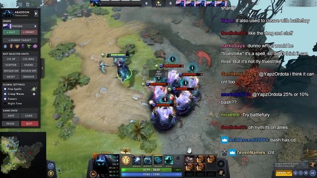 YapzOr demos Abaddon's Shard and Level 25 Talent interactions with items смотреть онлайн