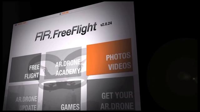 New AR.Drone 2.0: AR.Freeflight 2.0 piloting app смотреть онлайн