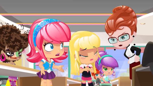 PINY Institute Of New York - MAQUILLAJE DE ESPANTO (T1 - Ep09) 🌟 ❤ 🌟 DISNEY CHANNEL