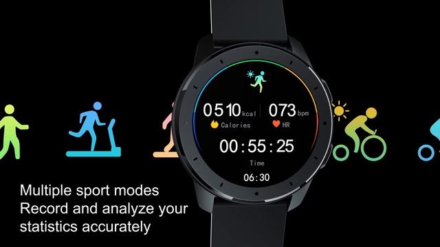 MAFAM MX11 2020 Men's Smart Watch Women MP3 Smart Watches PK huawei Watch GT2 смотреть онлайн