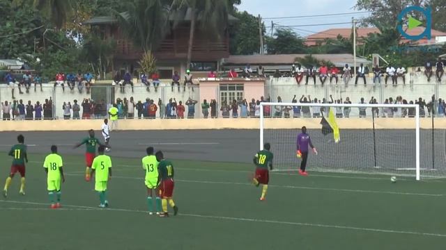 São Tomé e Príncipe - Camarões 0:2, 12. Agosto 2017 CHAN 2018 Qualifiers смотреть онлайн