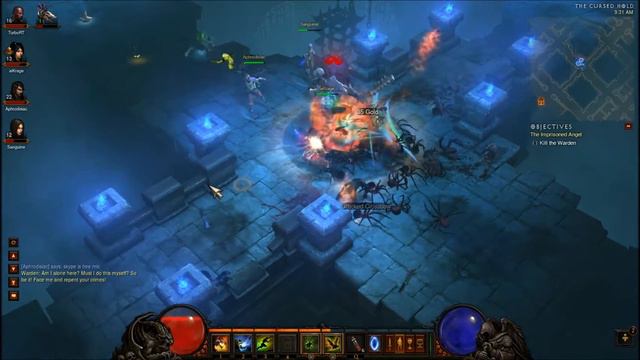 Diablo 3 mini boss - The Warden Fight смотреть онлайн