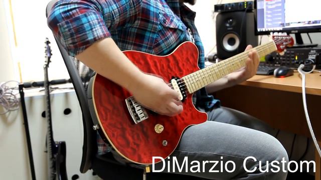 Fokin Demolition vs DiMarzio Custom Pickups test смотреть онлайн