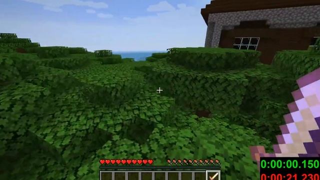 Minecraft (Java) Postmortal% [Former World Record] Concept Speedrun in 00:38.943 Seconds смотреть онлайн