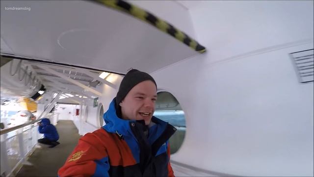 CRUISE SHIP CAUGHT IN MONSTER STORM! Shocking Onboard Footage смотреть онлайн