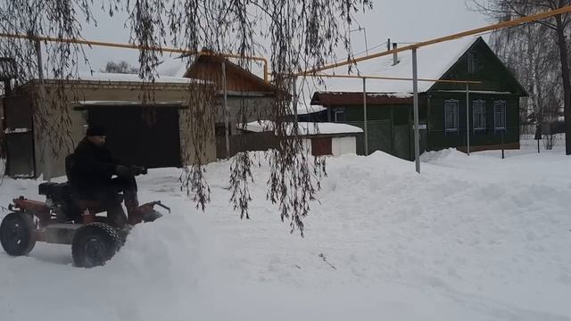 Вся моя СНЕГОУБОРОЧНАЯ техника в деле!!! смотреть онлайн
