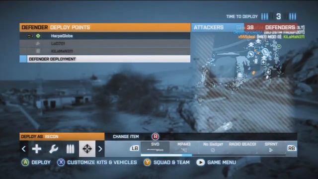 Battlefield 3 Xbox 360 multiplayer footage - Kharg Island (16-4) смотреть онлайн