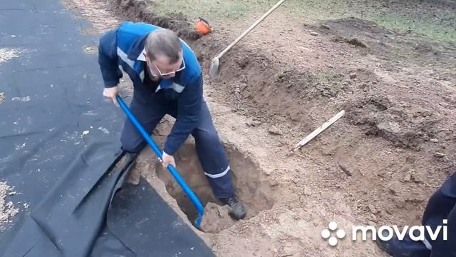 3 этап, строим площадку для пляжного волейбола ТЭЦ-2 смотреть онлайн