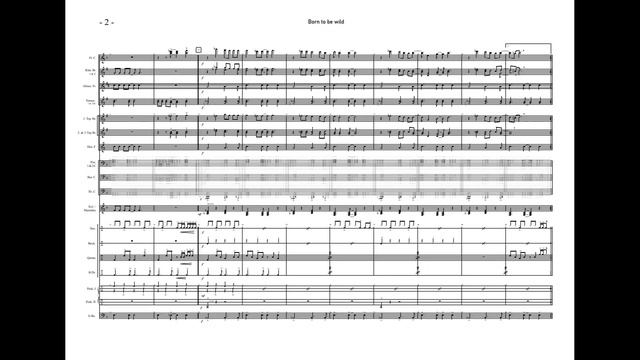 BORN TO BE WILD, ( leicht / easy ), adapt. & Perk. von Frank Ziegenbein смотреть онлайн