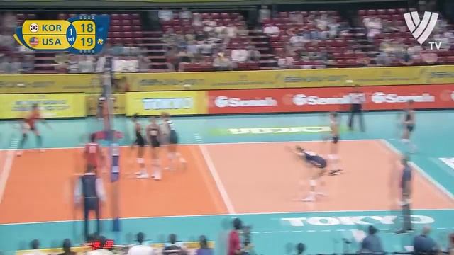 Rachael Adams - Best Volleyball Spikes | Monster Volleyball Blocks | World Grand Champions Cup 2017 смотреть онлайн