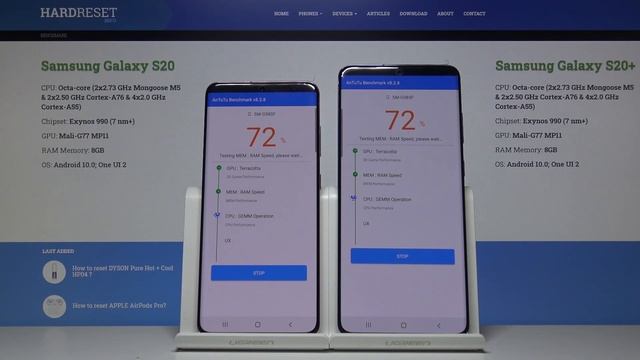 Samsung Galaxy S20+ Vs S20 Antutu Benchmark TEST & RESULTS