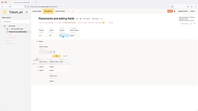 Учебный курс: как изменить name поля, изменить плейсмент смотреть онлайн