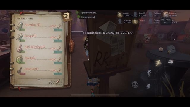 My TOP to-go Persona Builds + Toy Merchant in 8v2 / Identity V смотреть онлайн