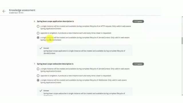 Web Development with Java Spring Framework week 2 coursera quiz answers | Web Development Coursera смотреть онлайн