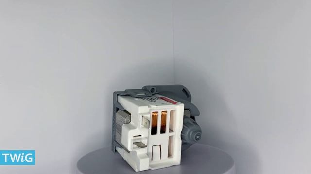 Насос для стиральной машины Askoll M325, 40W, 3 защелки, клеммы назад смотреть онлайн