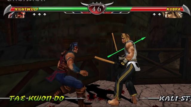Mortal Kombat: Unchained (PSP) walkthrough - Nightwolf смотреть онлайн