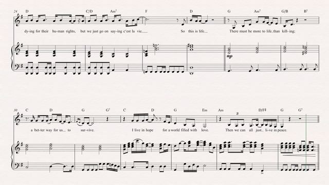 Horn - There Must Be More to Life Than This - Queen Sheet Music, Chords, & Vocals смотреть онлайн