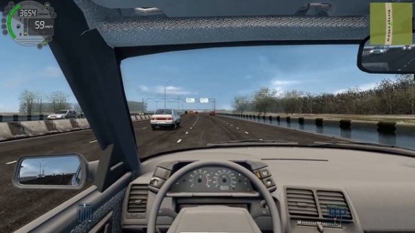 Изучаем ПДД на симуляторе City car driving