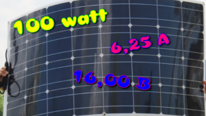 СОЛНЕЧНАЯ ПАНЕЛЬ 100ВТ