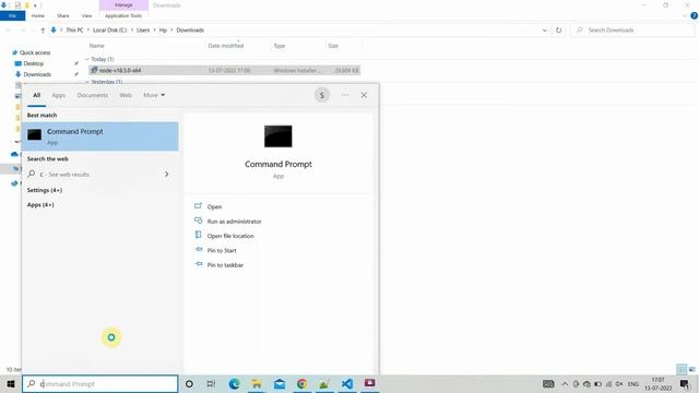 How to install Angular cli in Windows 11 | download NodeJs | install смотреть онлайн