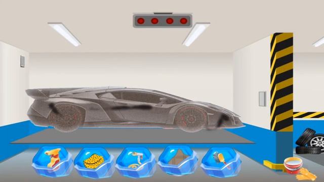 Машинки Мультфильм для Детей Гоночные Машины Прогулка и Мойка Машин.mp4 смотреть онлайн