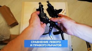 Гидравлическая сцепа на мото? Часть 2. Машинки с рычагами и цилиндр. | МотоРаспаковка #15
