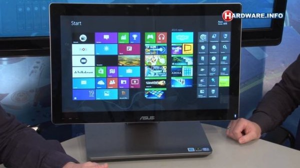 ASUS ET2300 Windows 8 All-In-One PC review - Hardware.Info TV (Dutch)